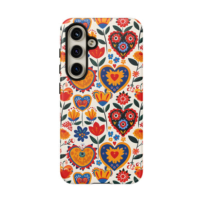 Whimsical Hearts - Phone Case