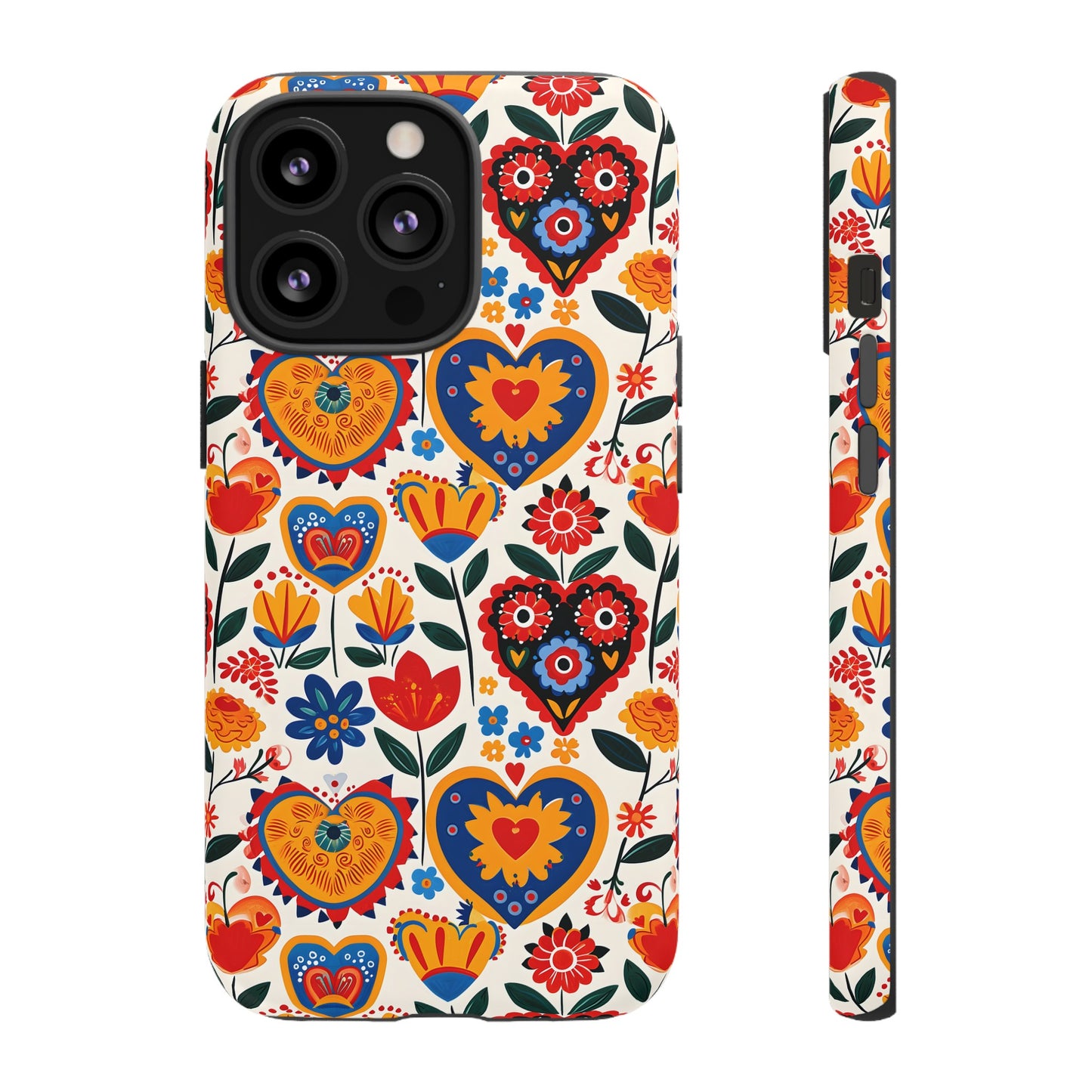 Whimsical Hearts - Phone Case