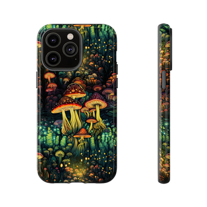 Neon Hallucinations: An Illuminated Autumn Spectacle - Tough Phone Case