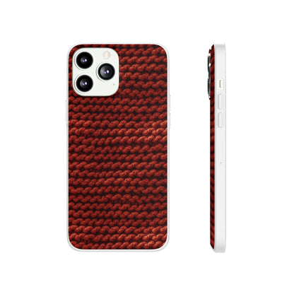 Autumn Yarn Chronicles - Warmth and Tradition in a Flexible Phone Case