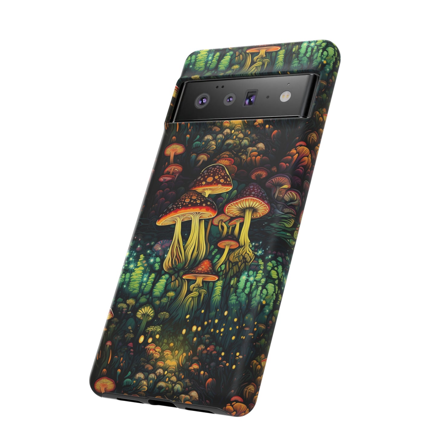 Neon Hallucinations: An Illuminated Autumn Spectacle - Tough Phone Case