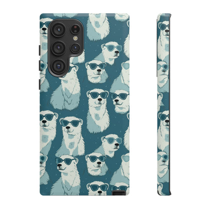 Chillin' Polar Bears Tough Phone Case