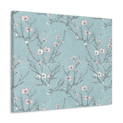 Sakura Serenity - Japanese Cherry Blossom Wall Art Canvas