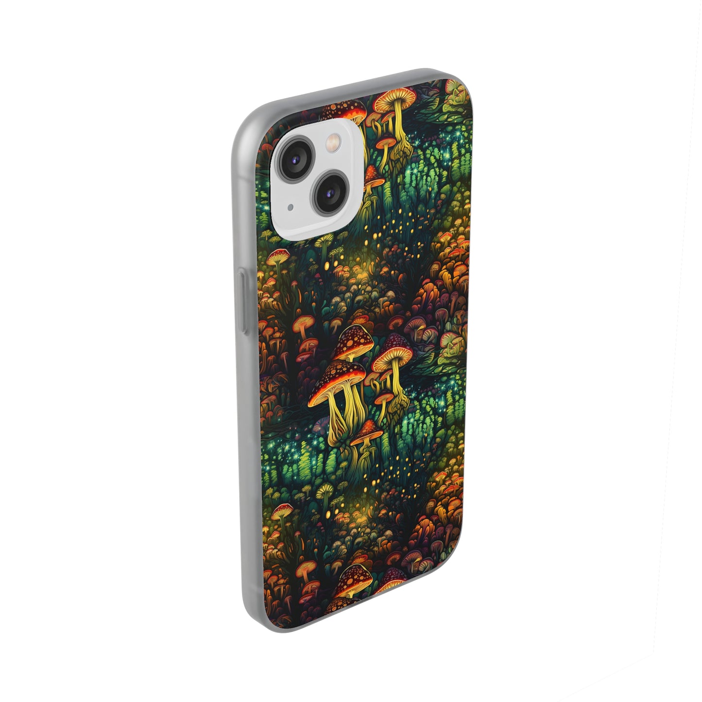 Neon Hallucinations: An Illumulated Autumn Spectacle - Flexible Phone Case