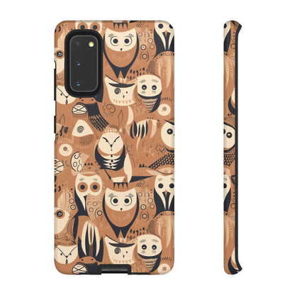 Abstract Owl - Phone Case