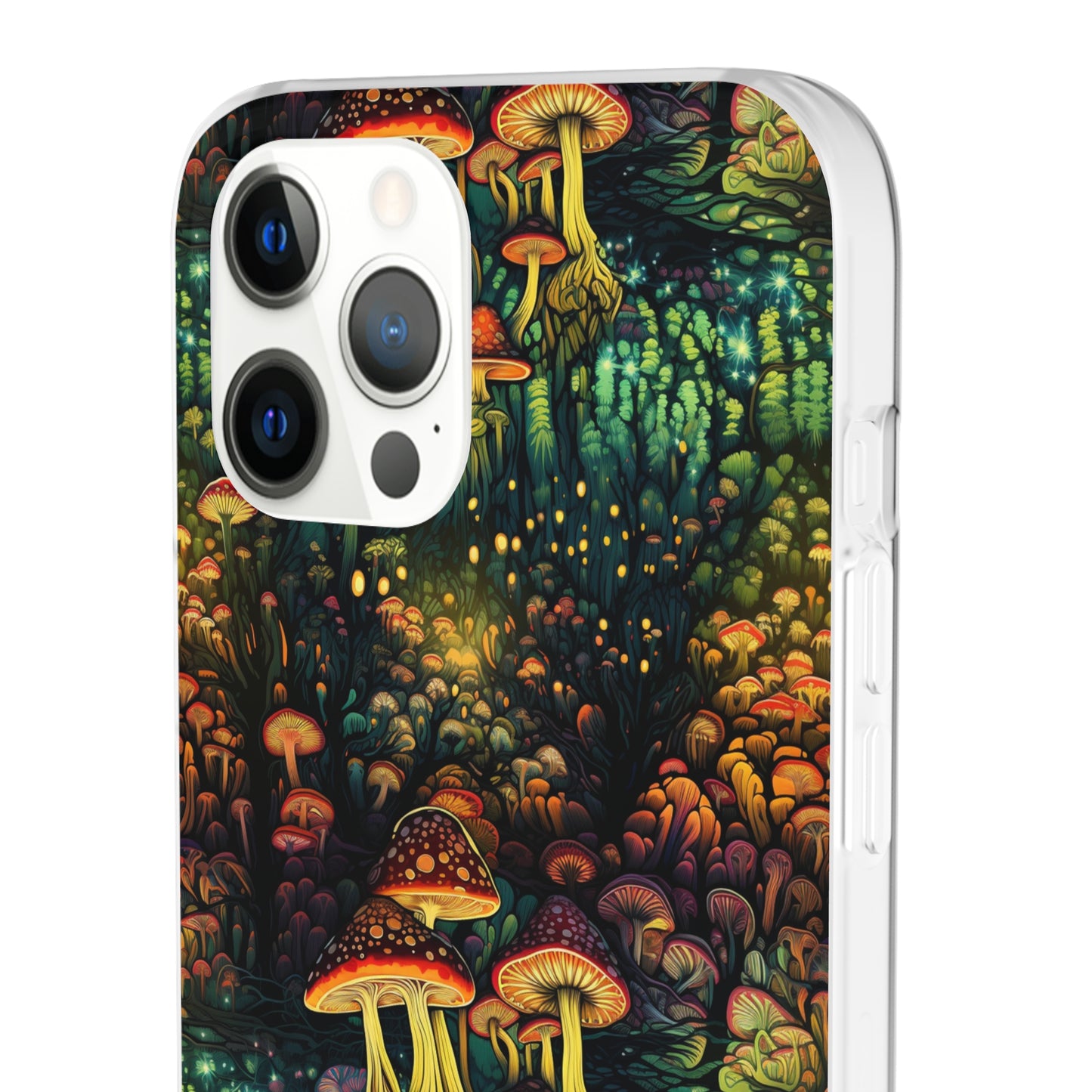 Neon Hallucinations: An Illumulated Autumn Spectacle - Flexible Phone Case