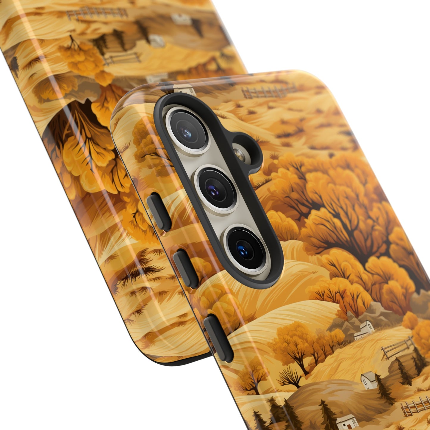 Rural Rhapsody: Early Autumn Farm Tales - Tough Phone Case