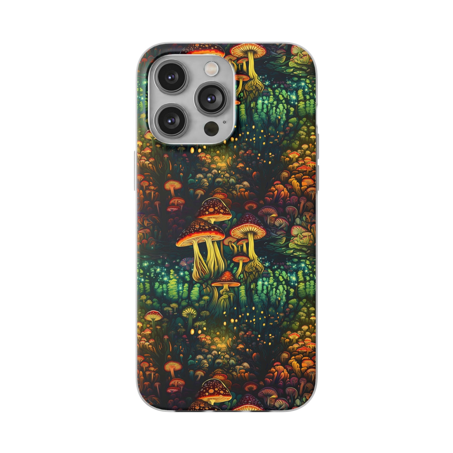 Neon Hallucinations: An Illumulated Autumn Spectacle - Flexible Phone Case