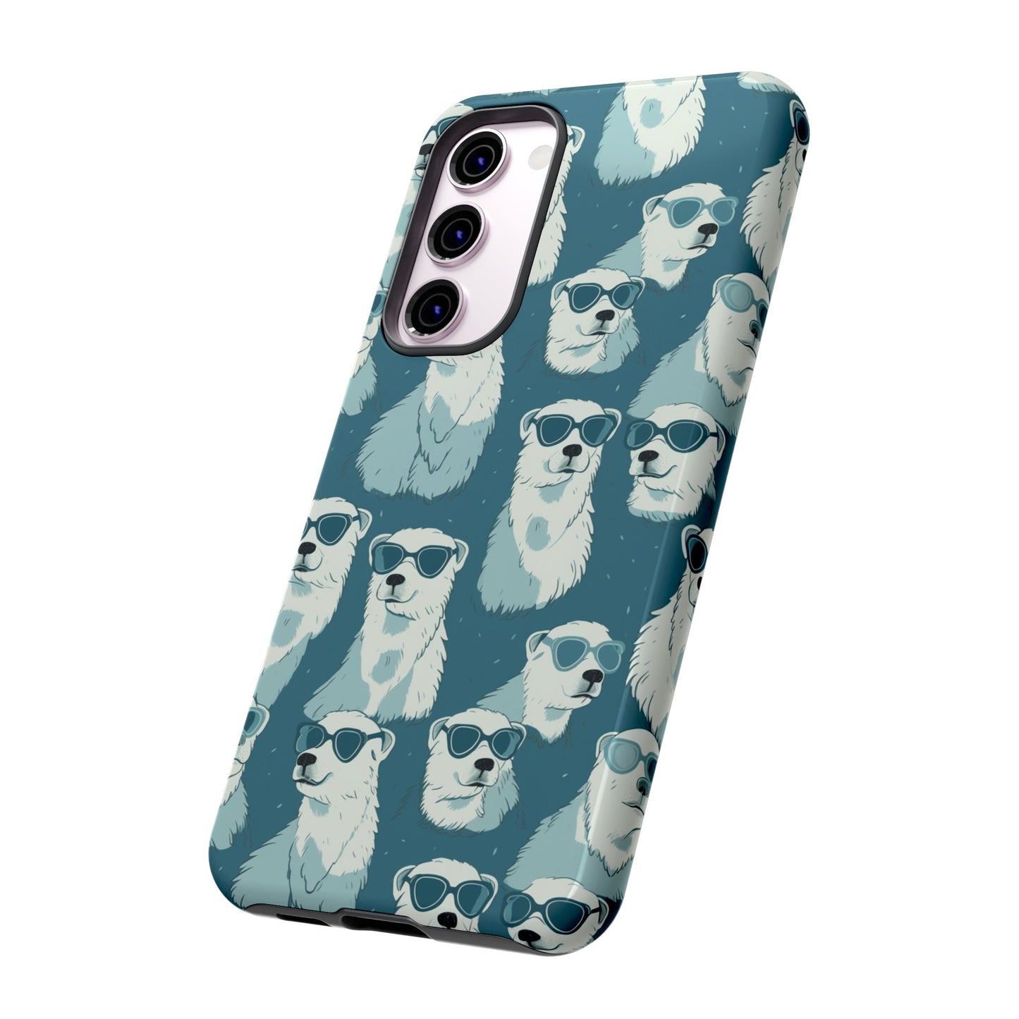 Chillin' Polar Bears Tough Phone Case