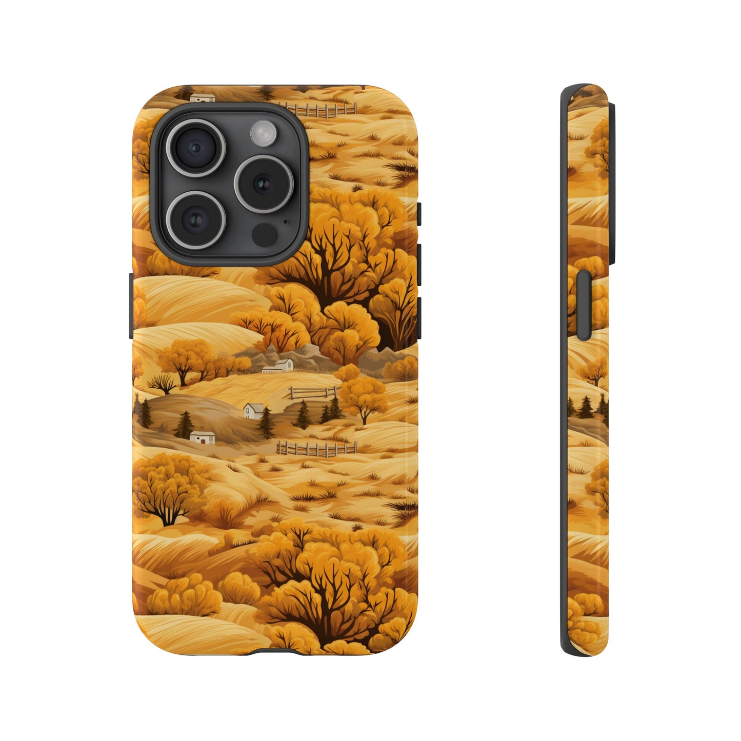 Rural Rhapsody: Early Autumn Farm Tales - Tough Phone Case