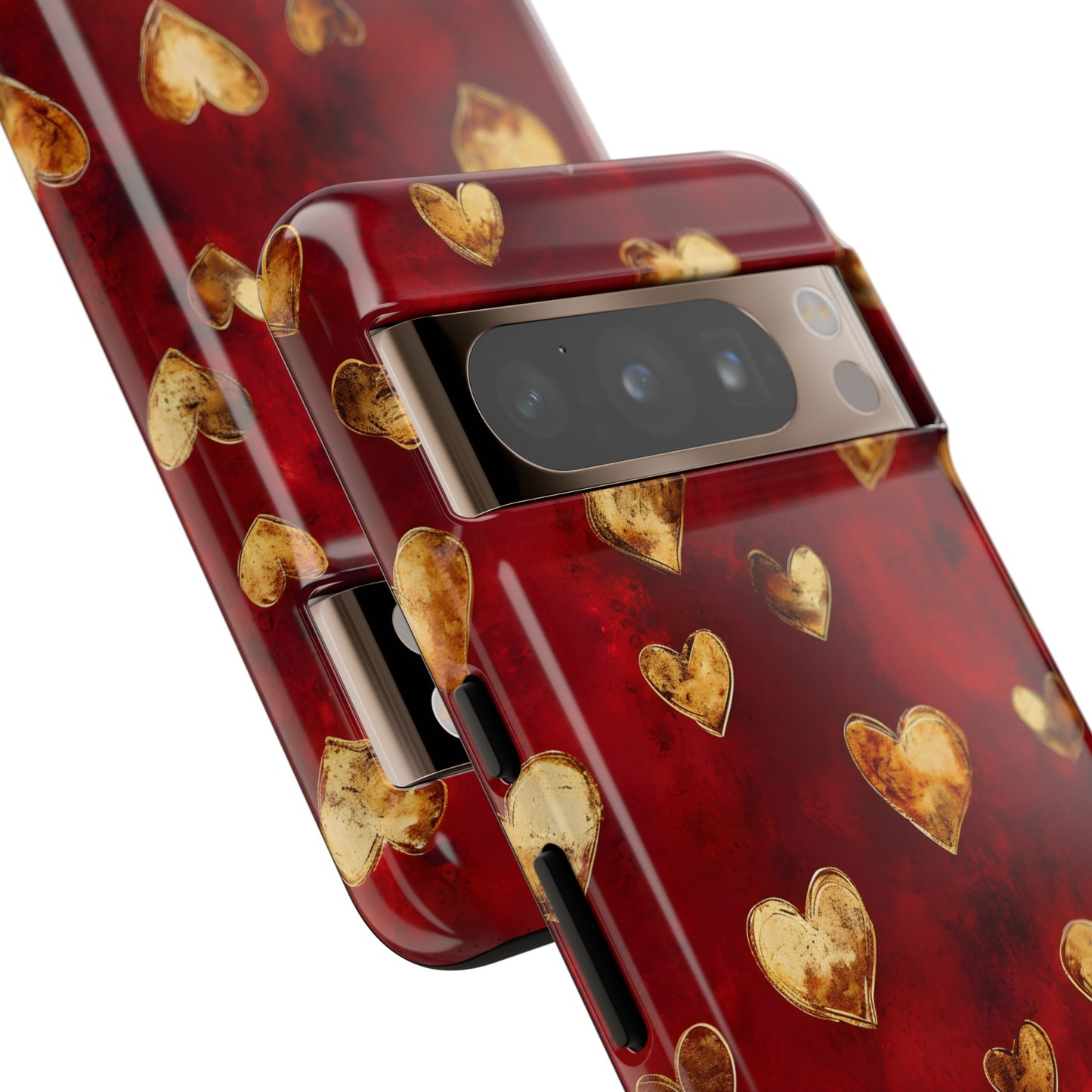 Midas Touch: Gilded Hearts - Phone Case