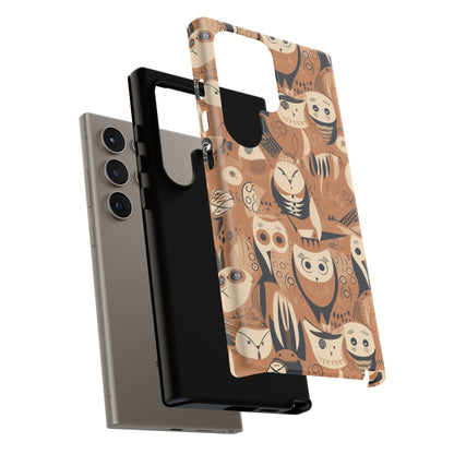 Abstract Owl - Phone Case