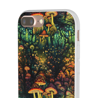 Neon Hallucinations: An Illumulated Autumn Spectacle - Flexible Phone Case