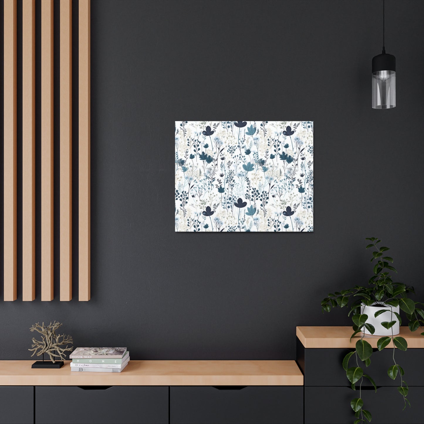 Blue Wildflower - Canvas Prints