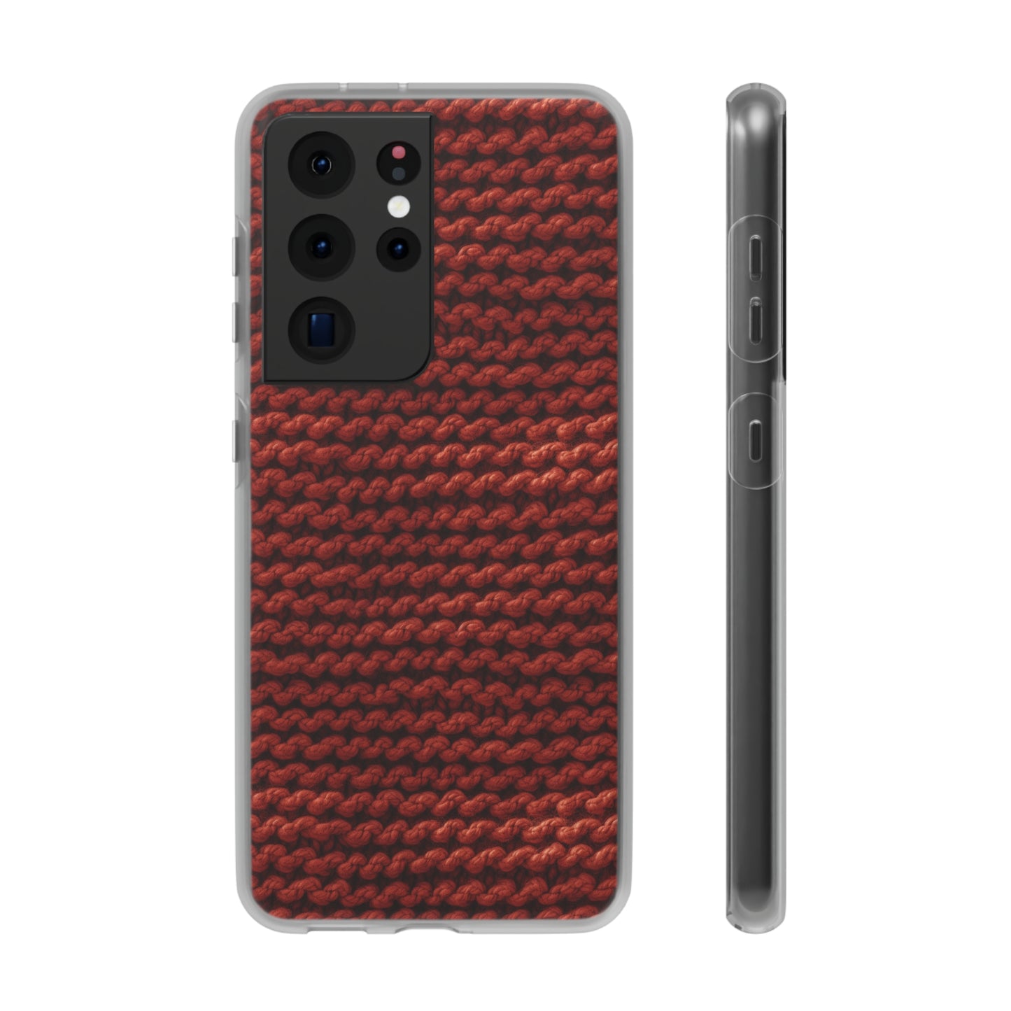 Autumn Yarn Chronicles - Warmth and Tradition in a Flexible Phone Case