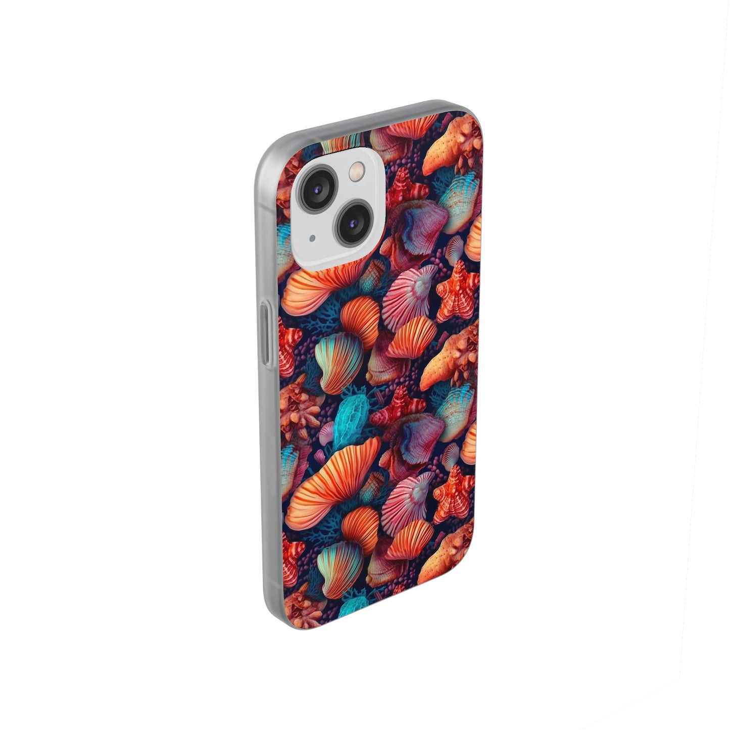 Vibrant Shallow Seascape - Flexible Phone Case Phone Case Pattern Symphony   