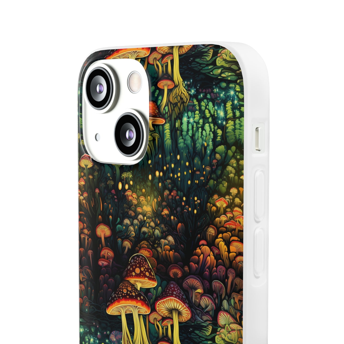 Neon Hallucinations: An Illumulated Autumn Spectacle - Flexible Phone Case