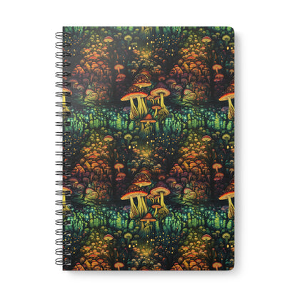 Neon Hallucinations: An Illuminated Autumn Spectacle - Notebook (A5)