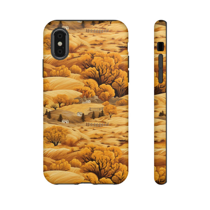 Rural Rhapsody: Early Autumn Farm Tales - Tough Phone Case