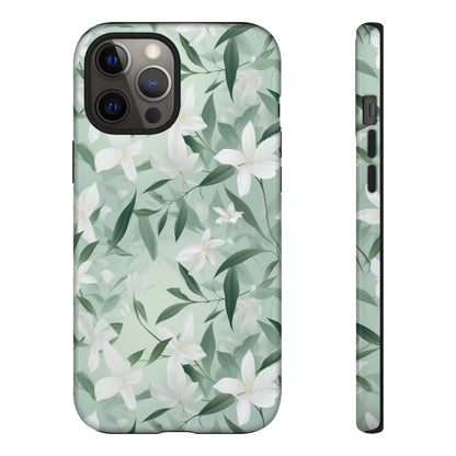 Elegant Snowdrop Blossom - Tough Phone Case