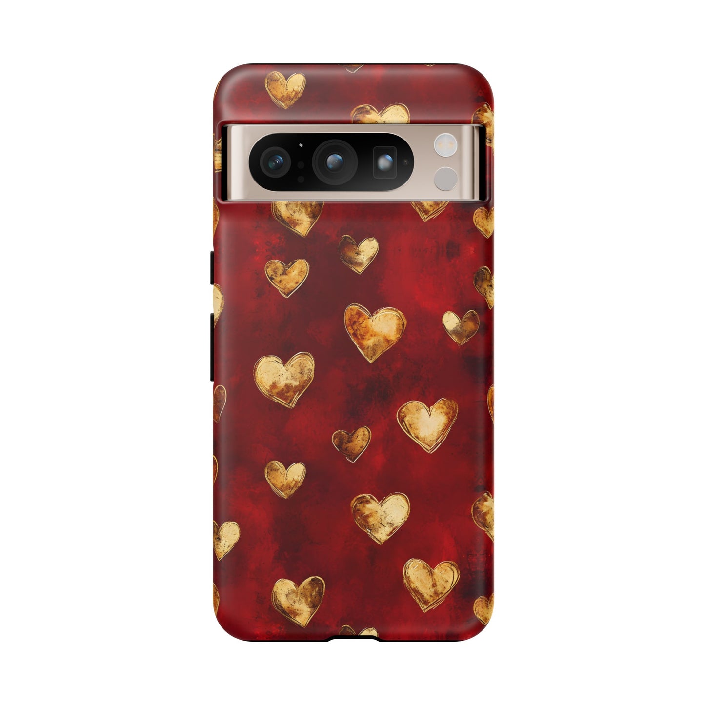 Midas Touch: Gilded Hearts - Phone Case