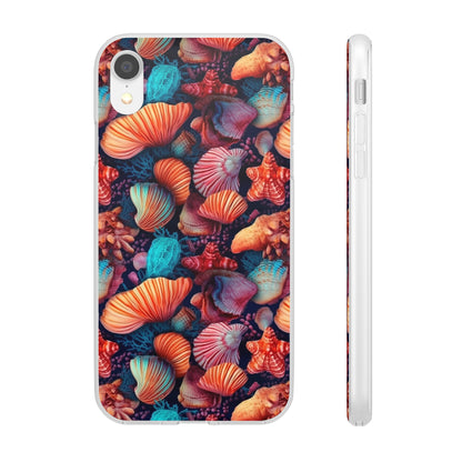 Vibrant Shallow Seascape - Flexible Phone Case Phone Case Pattern Symphony   