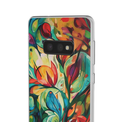 Spring Flourish Phone Case - Artistic Floral Elegance - Spring Collection - Flexi Cases Phone Case Pattern Symphony   