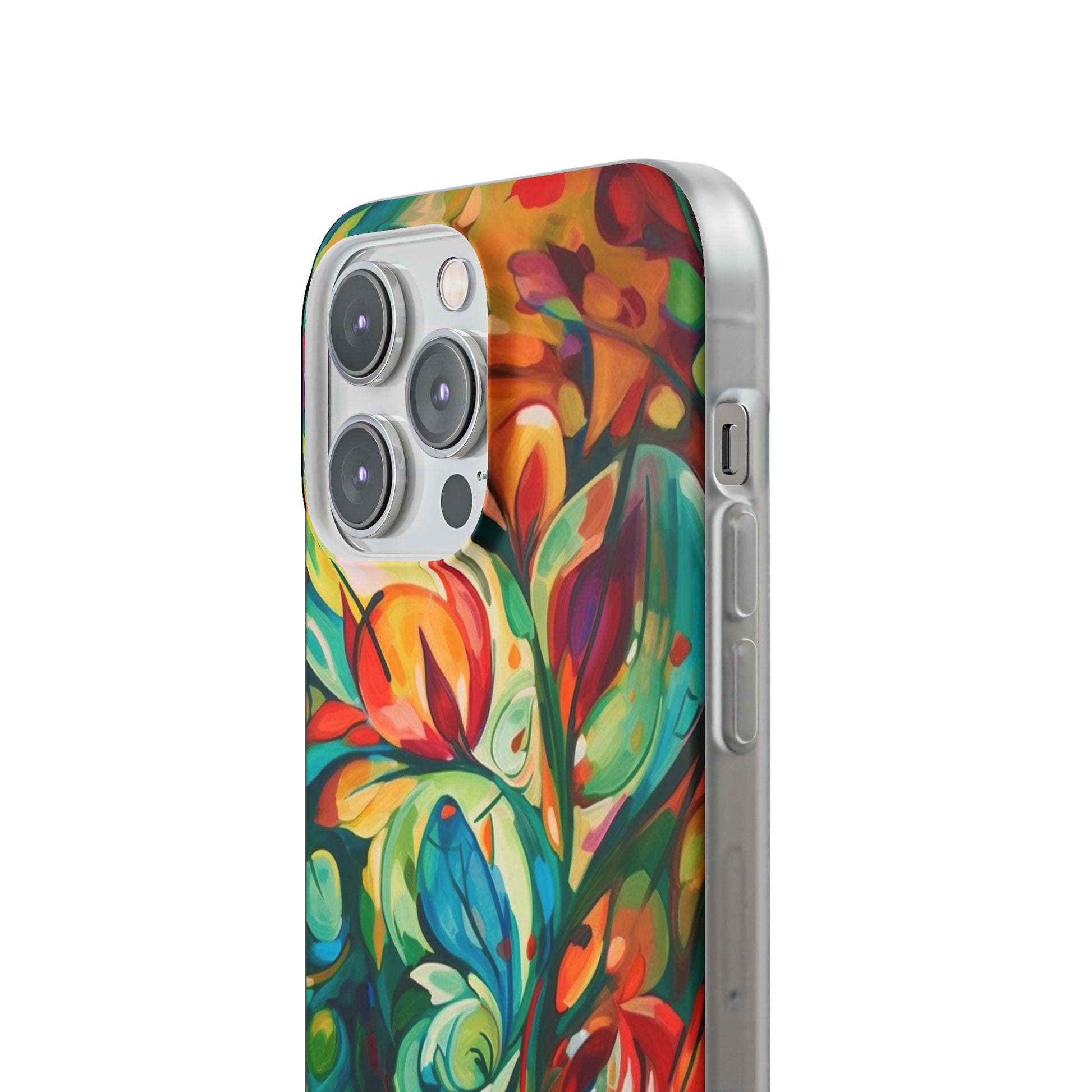 Spring Flourish Phone Case - Artistic Floral Elegance - Spring Collection - Flexi Cases Phone Case Pattern Symphony   