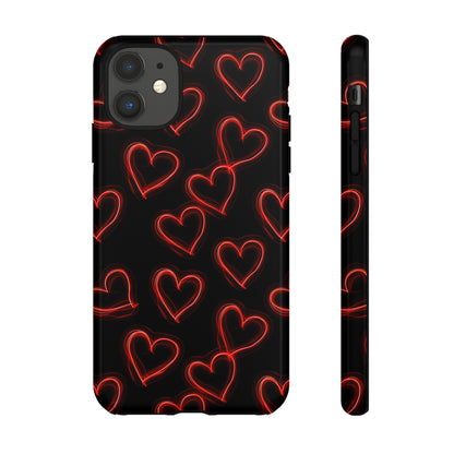 Neon Heartbeat - Phone Case