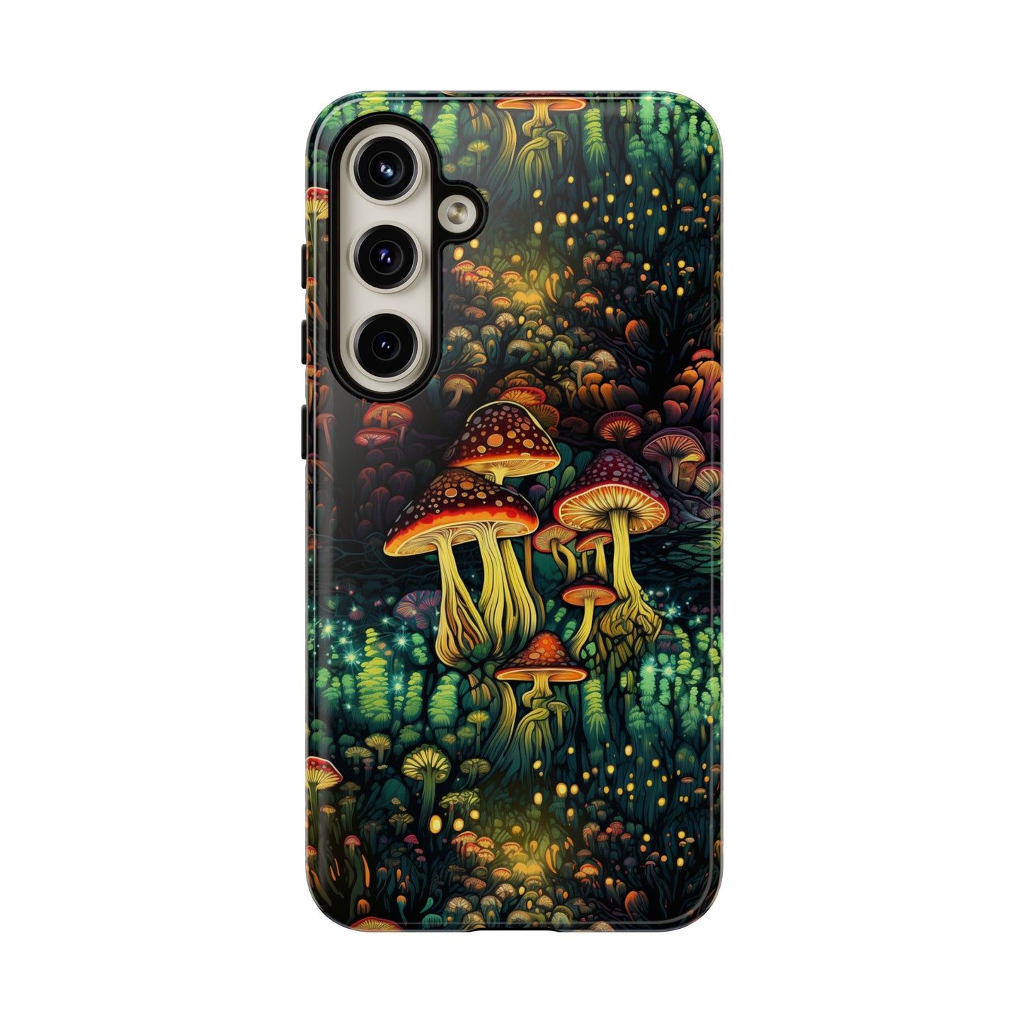 Neon Hallucinations: An Illuminated Autumn Spectacle - Tough Phone Case