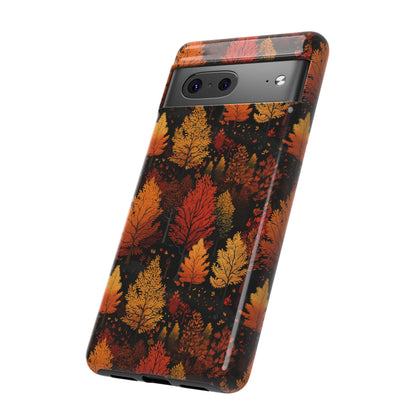 Bronzed Forest: A Chromatic Landscape - Tough Phone Case