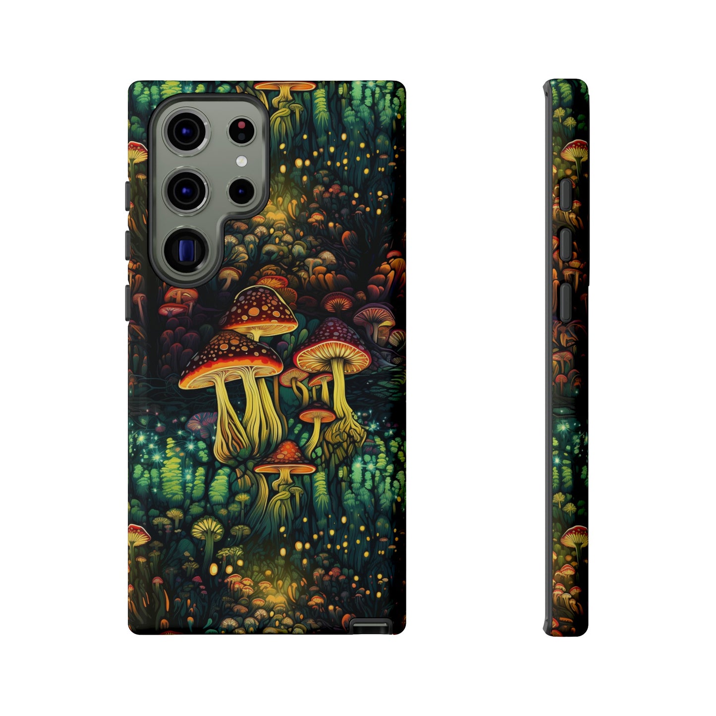 Neon Hallucinations: An Illuminated Autumn Spectacle - Tough Phone Case