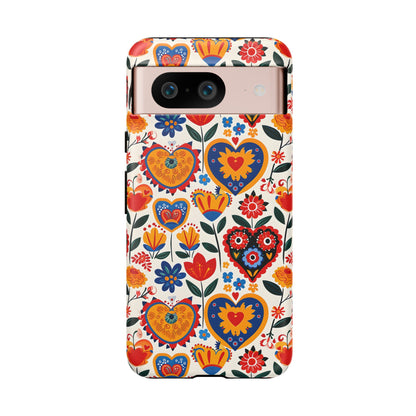 Whimsical Hearts - Phone Case