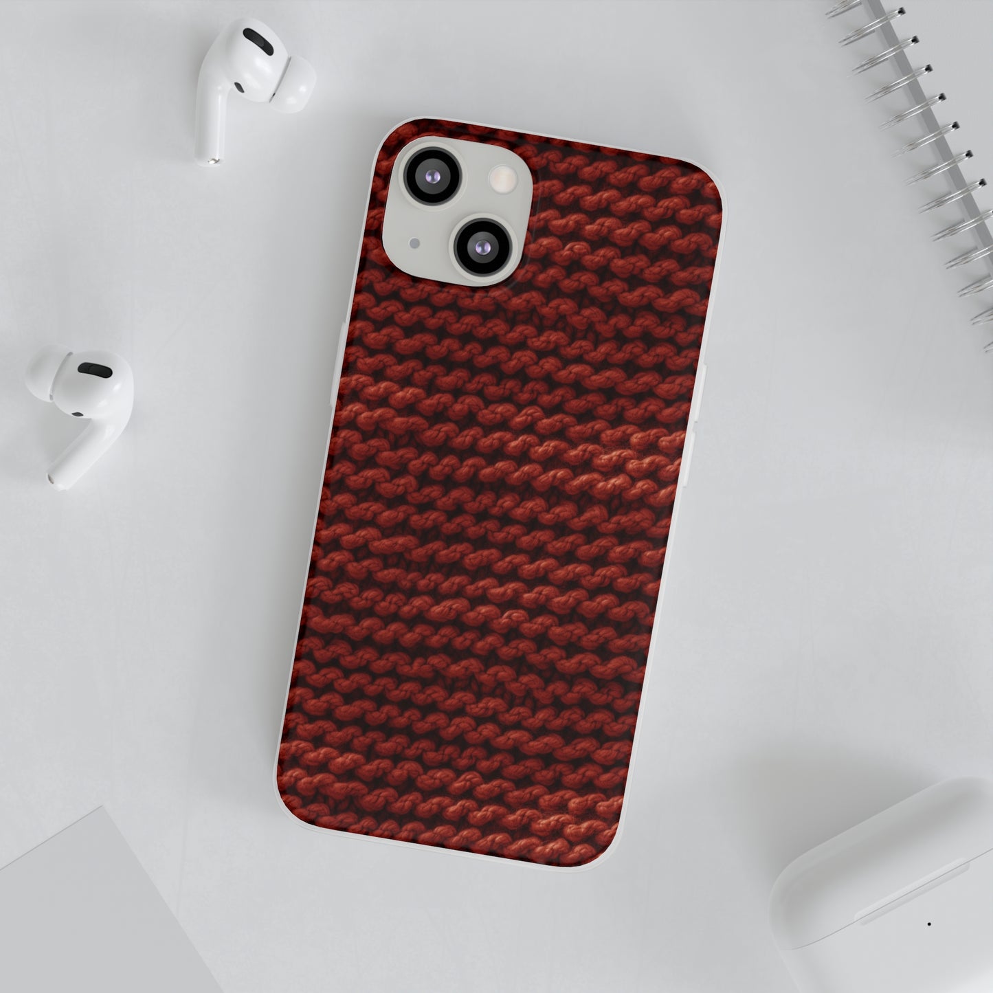 Autumn Yarn Chronicles - Warmth and Tradition in a Flexible Phone Case