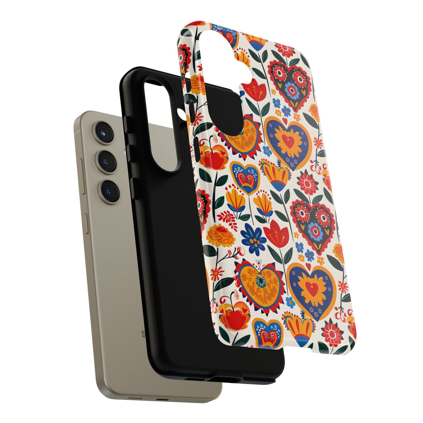 Whimsical Hearts - Phone Case