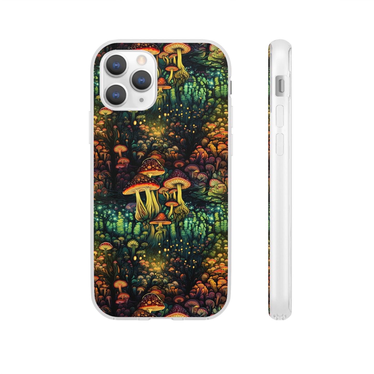 Neon Hallucinations: An Illumulated Autumn Spectacle - Flexible Phone Case