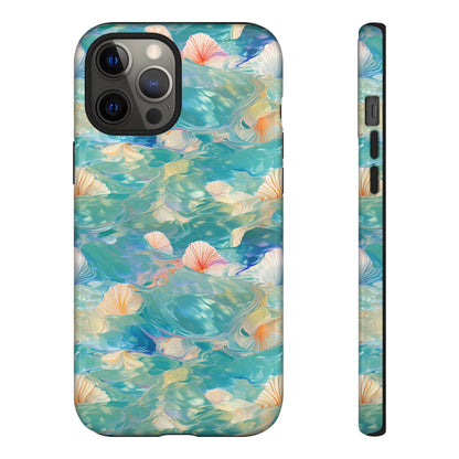 Watercolour Seashell Wonders - Protective Tough Phone Case