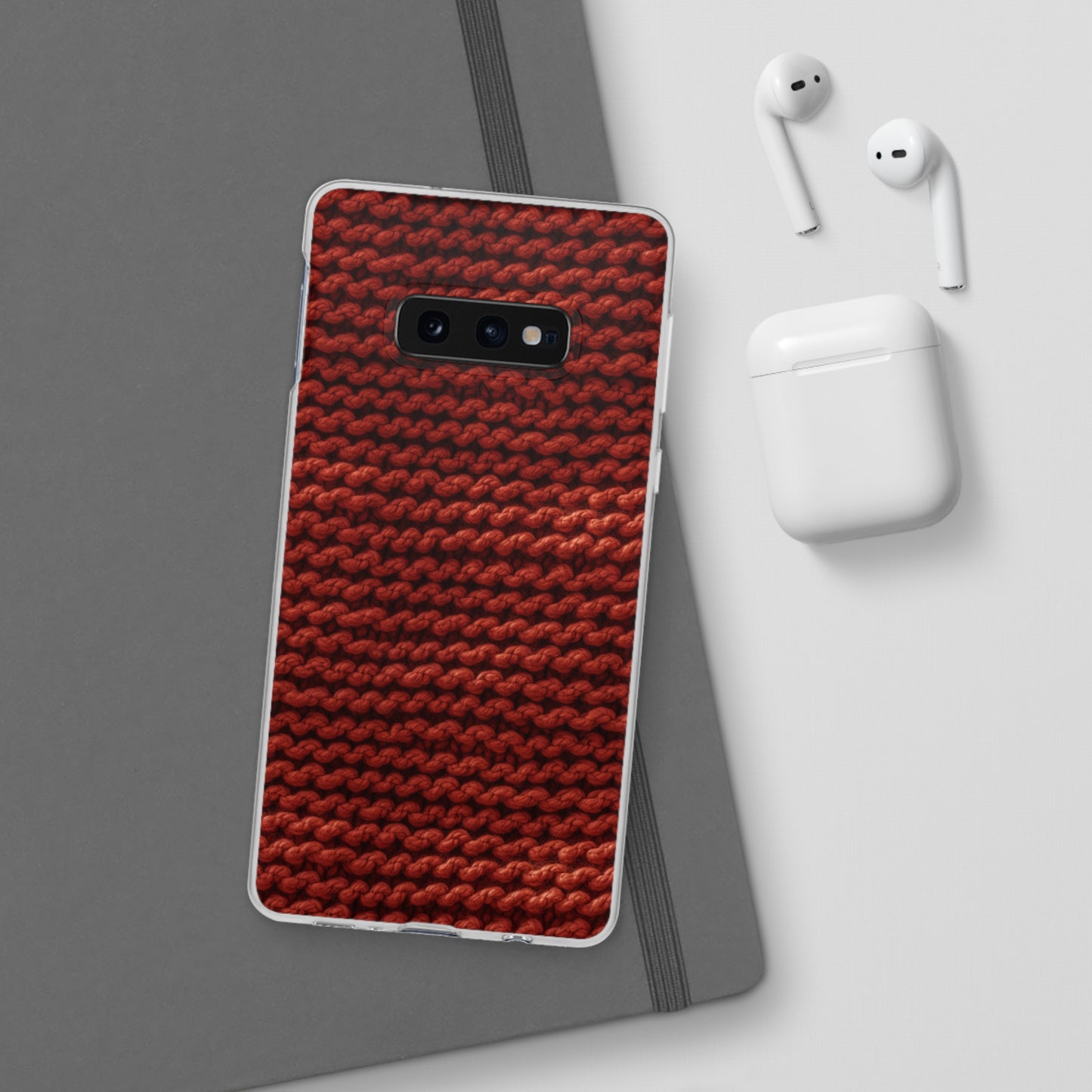 Autumn Yarn Chronicles - Warmth and Tradition in a Flexible Phone Case