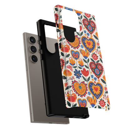 Whimsical Hearts - Phone Case