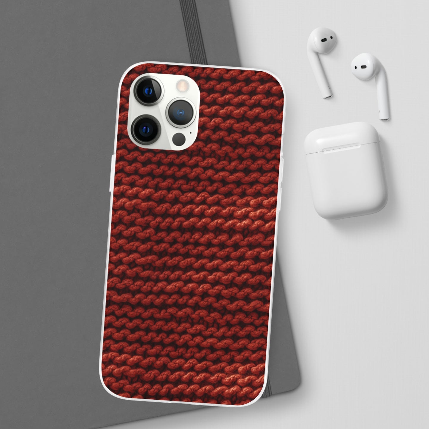 Autumn Yarn Chronicles - Warmth and Tradition in a Flexible Phone Case