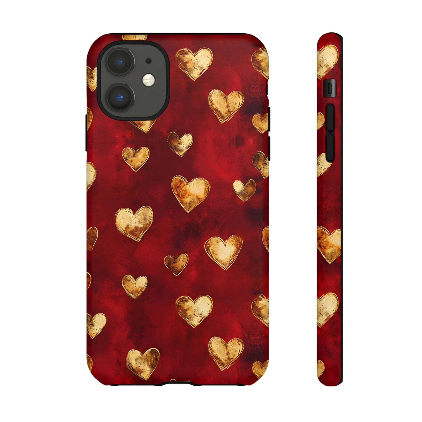 Midas Touch: Gilded Hearts - Phone Case