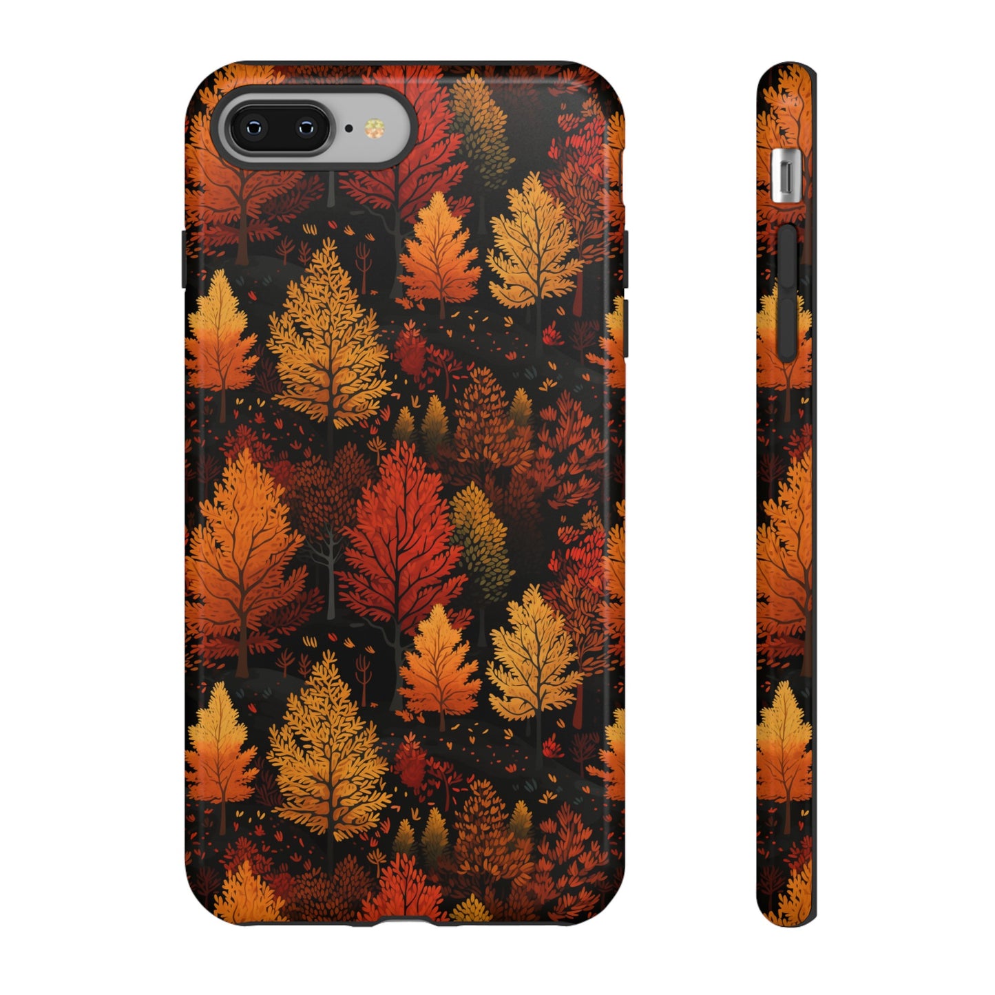 Bronzed Forest: A Chromatic Landscape - Tough Phone Case