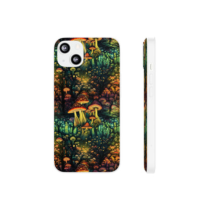 Neon Hallucinations: An Illumulated Autumn Spectacle - Flexible Phone Case