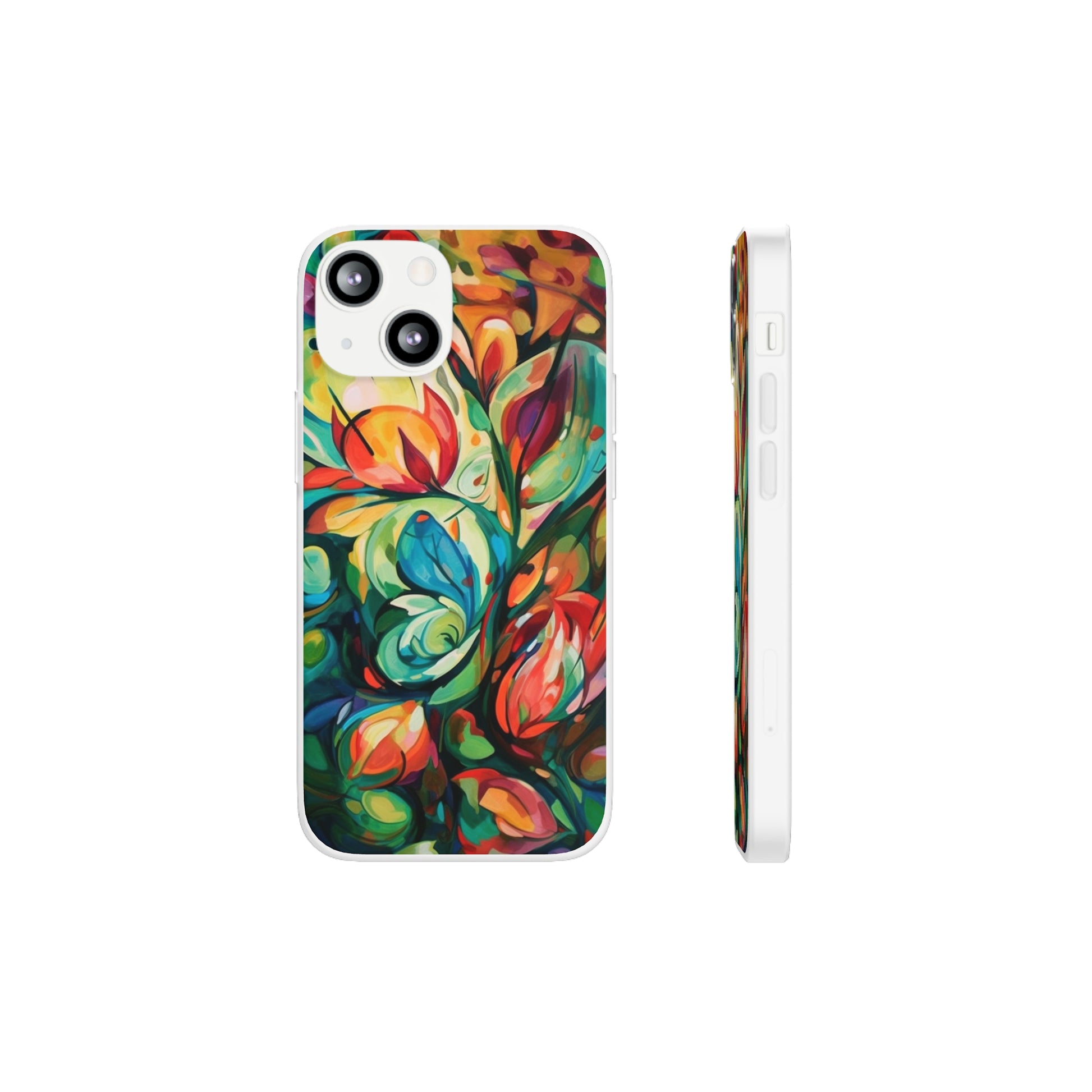 Spring Flourish Phone Case - Artistic Floral Elegance - Spring Collection - Flexi Cases Phone Case Pattern Symphony   