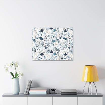 Blue Wildflower - Canvas Prints