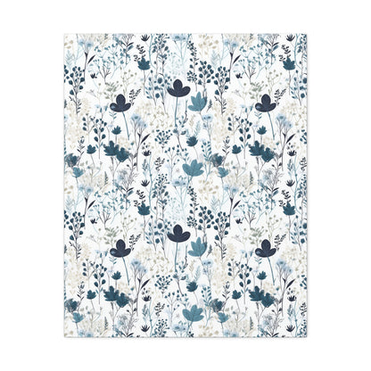 Blue Wildflower - Canvas Prints