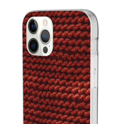 Autumn Yarn Chronicles - Warmth and Tradition in a Flexible Phone Case