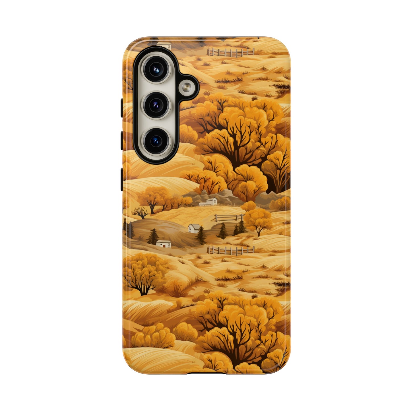 Rural Rhapsody: Early Autumn Farm Tales - Tough Phone Case