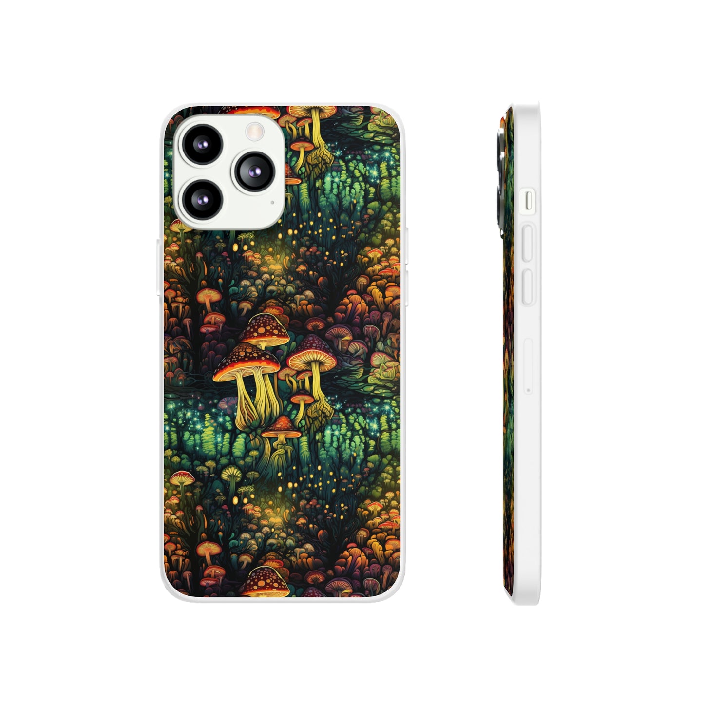 Neon Hallucinations: An Illumulated Autumn Spectacle - Flexible Phone Case