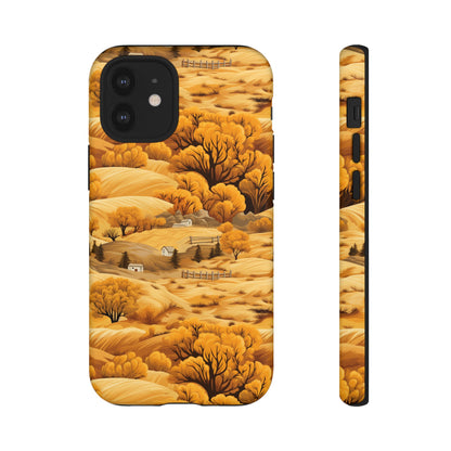 Rural Rhapsody: Early Autumn Farm Tales - Tough Phone Case